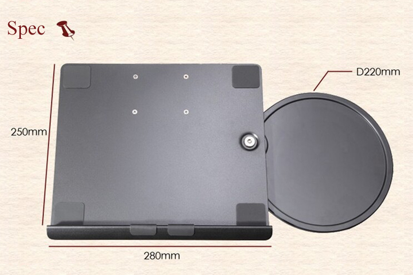 Plateau d'ordinateur portable pliable pour ordinateur portable et bureau à domicile